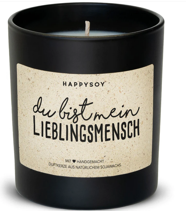 Duftkerze du bist von Happysoy