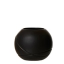 Vase Water Flow small black