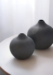 [2100000000517] Vase Fröbacken small dark grey von Storefactory 