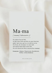 [2100000023448] Postkarte Mama